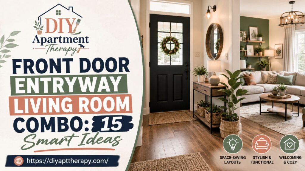 Front Door Entryway Living Room Combo