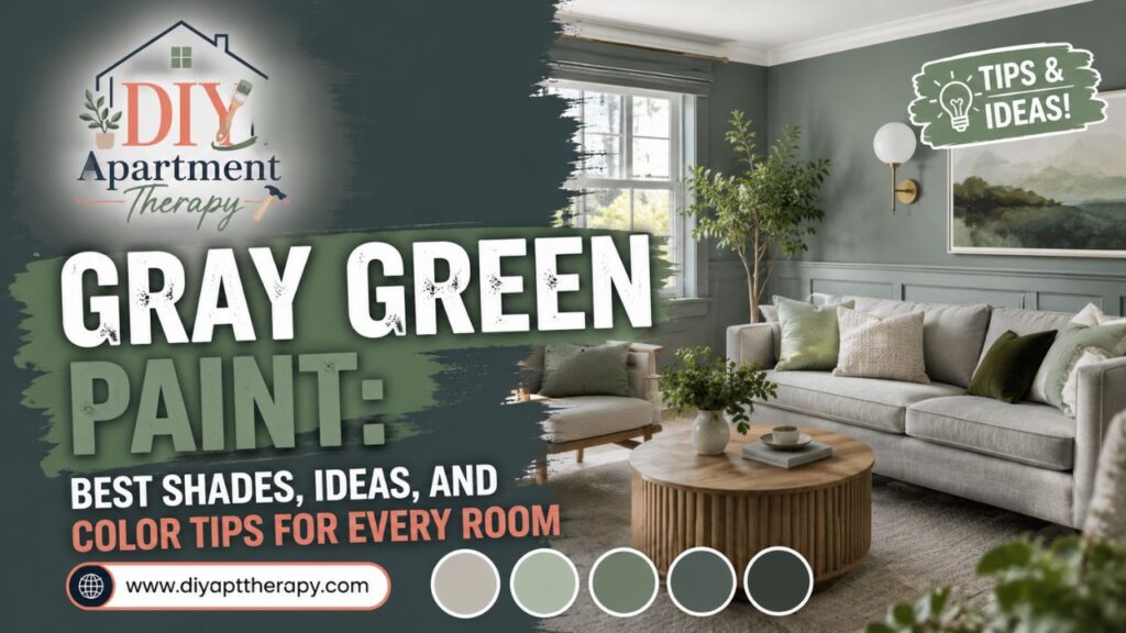 Gray Green Paint