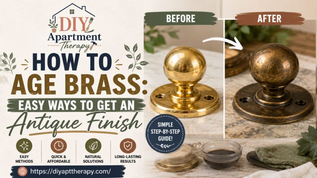 How to Age Brass