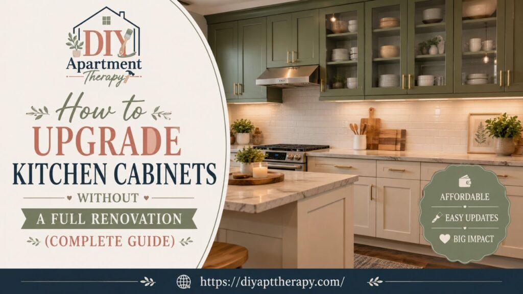 How to Upgrade Kitchen Cabinets
