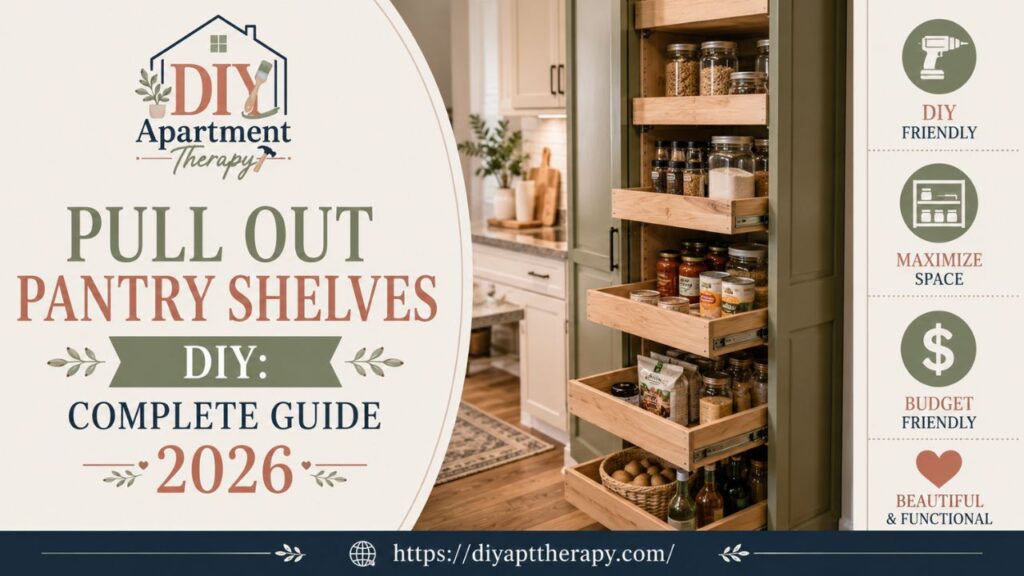 Pull Out Pantry Shelves DIY