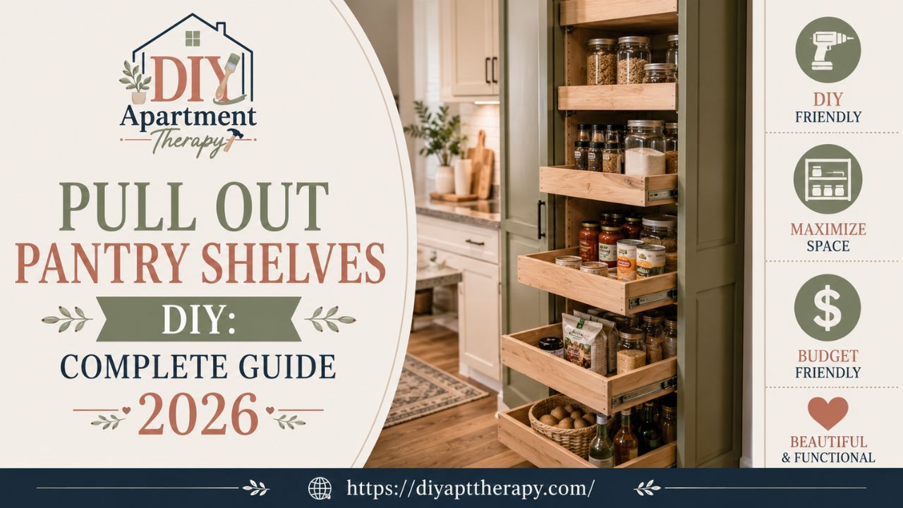 Pull Out Pantry Shelves DIY