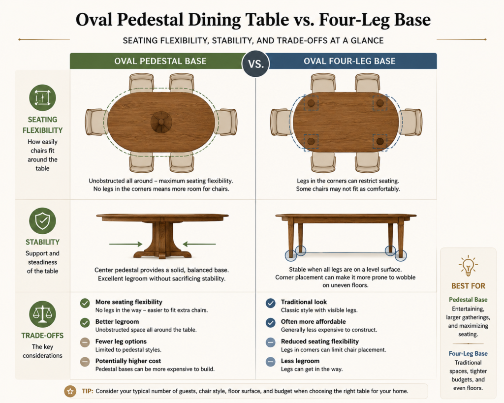 Oval Dining Table: Best Styles, Woods & Buying Guide
