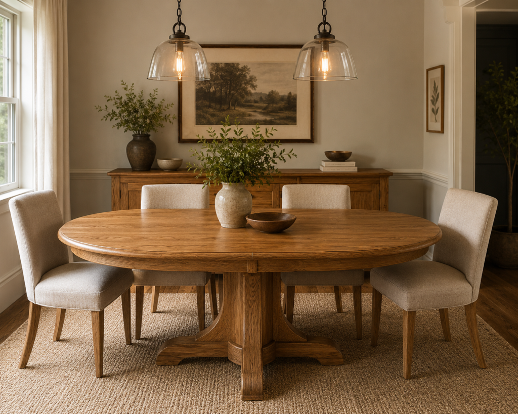 Oval Dining Table: Best Styles, Woods & Buying Guide