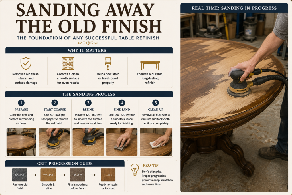 How to Refinish a Wooden Kitchen Table: Easy DIY Guide